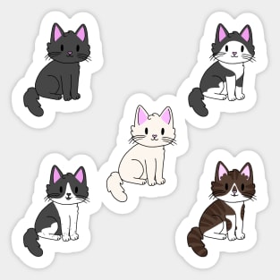 Kitties Sticker Pack 1 Sticker